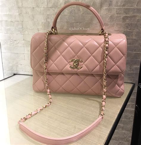 light pink chanel purse